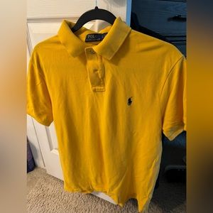 Ralph Lauren Slim Fit polo yellow new without tags size large